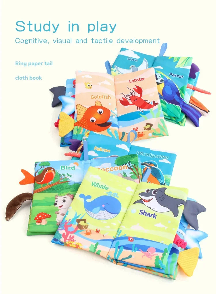 Baby Early Learning Cloth Book Puzzle