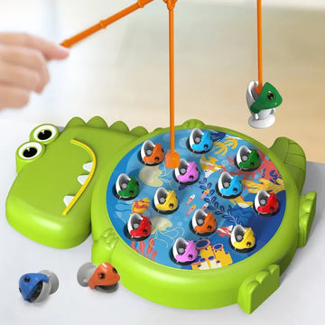 Dinosaur Magnetic Fishing Toys with Rod