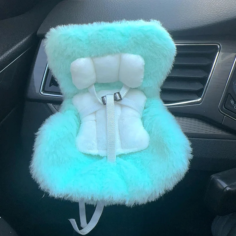 Labubu Doll Car Safety Seat