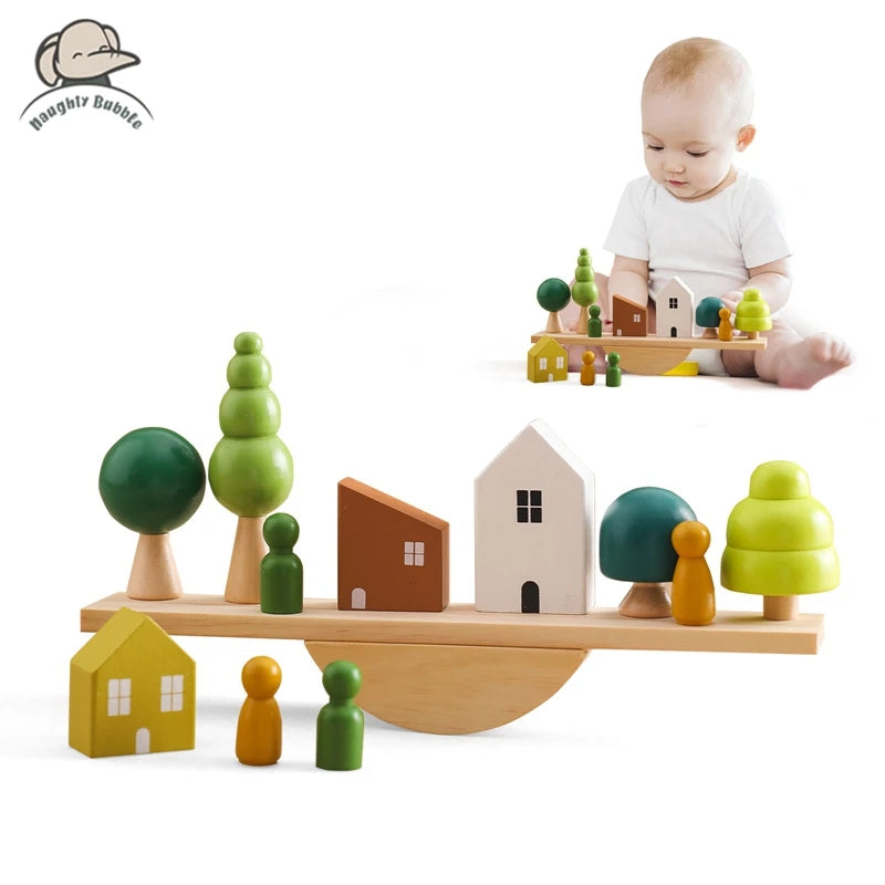 Montessori Forest Stacking Toys