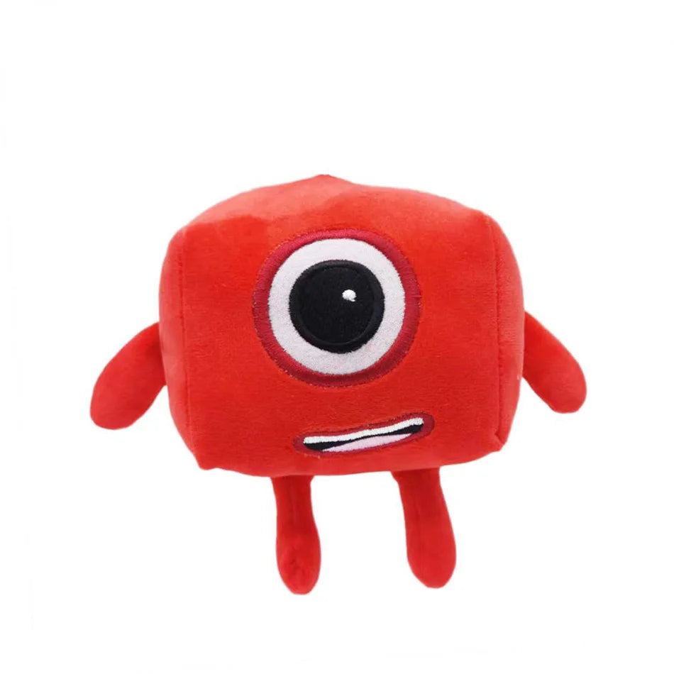 Educational Number Plush Dolls (14-18cm)
