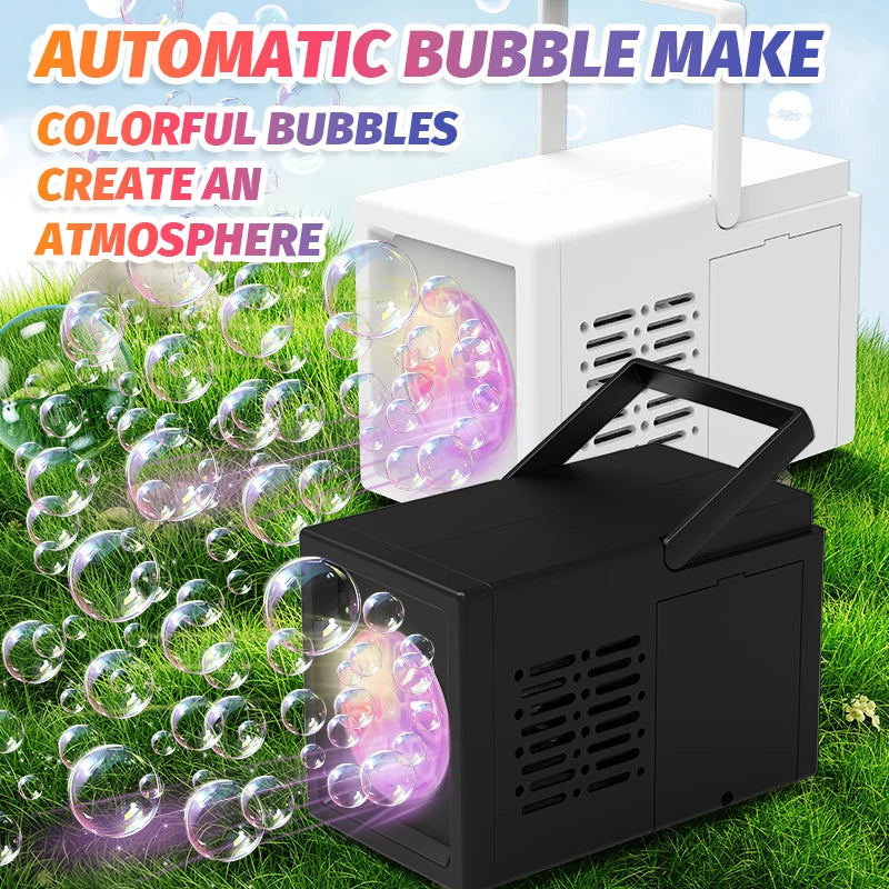 10 Hole Electric Bubble Machine