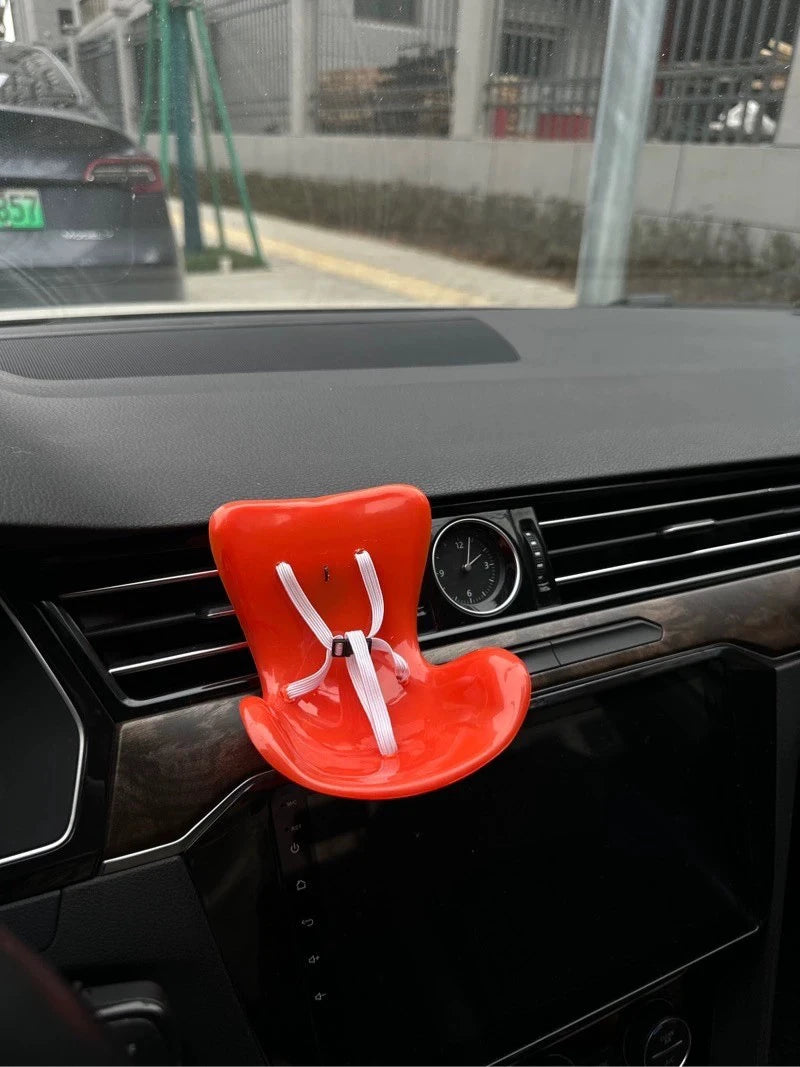 Labubu Doll Car Safety Seat
