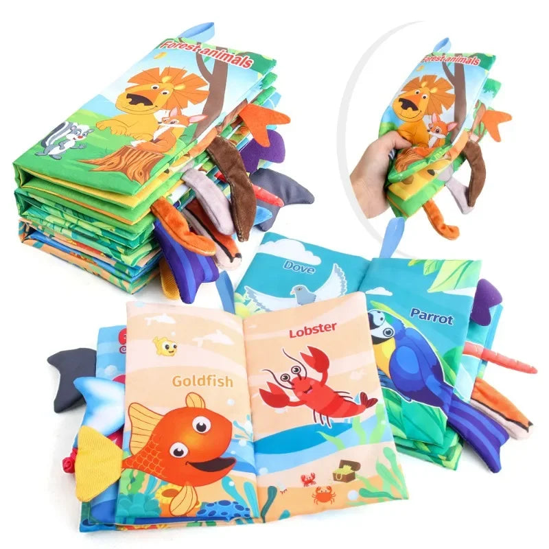 Baby Early Learning Cloth Book Puzzle