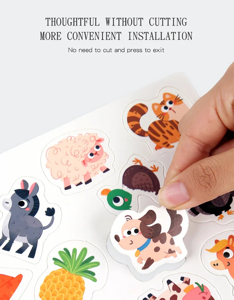 Sticker Quiet Book