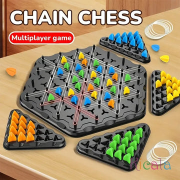Triggle Chain Triangle Chess Game