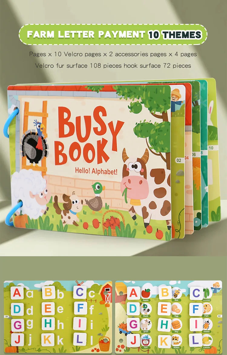 Sticker Quiet Book