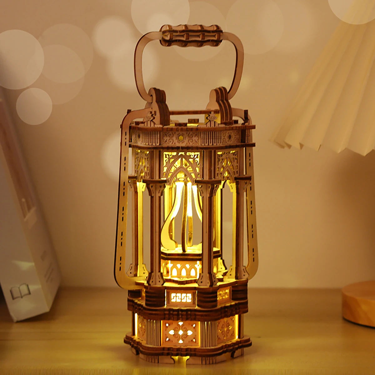 Wooden Lantern Puzzle