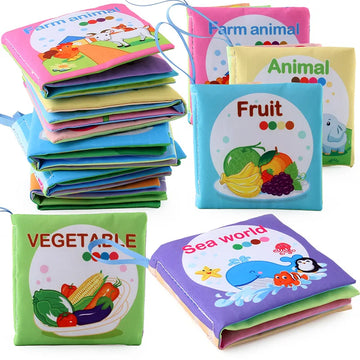 Baby Soft Cloth Book for Newborns