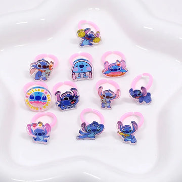 Disney Stitch Acrylic Rings