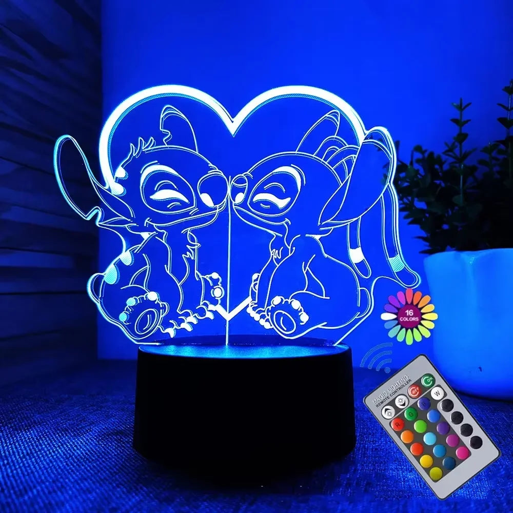 Disney Stitch 3D Night Light