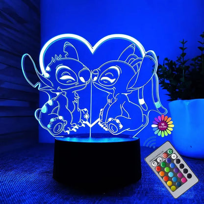 Disney Stitch 3D Night Light