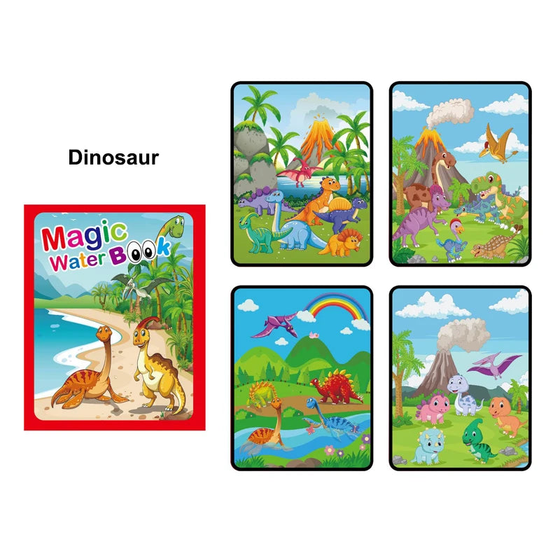 Montessori Water Drawing Book for Kids