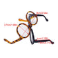 Mini Transparent Doll Glasses