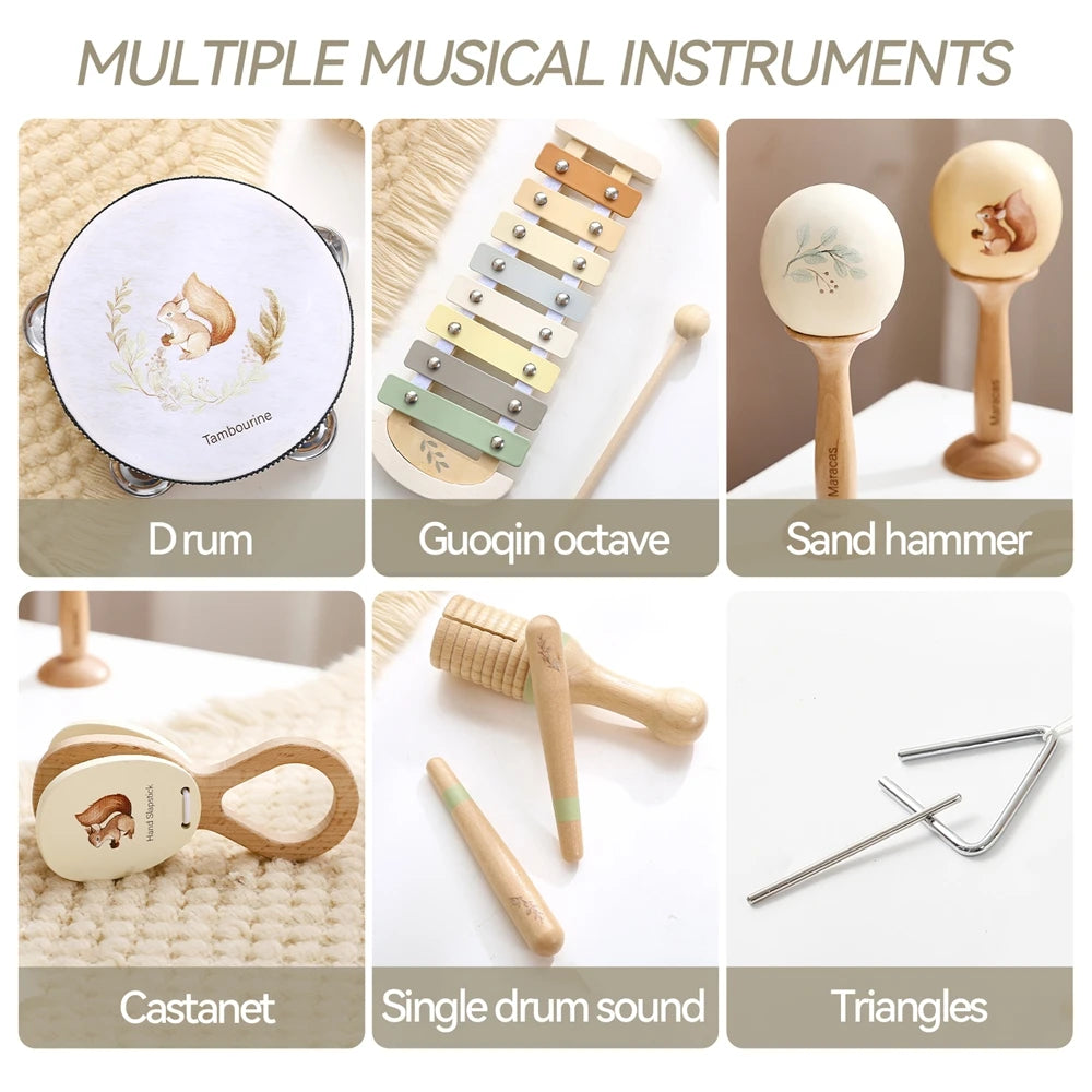 Montessori Musical Instruments Set