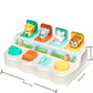 Montessori Pop-Up Animal Learning Boxes