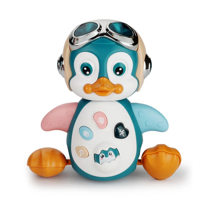 Musical Penguin Crawling Toy