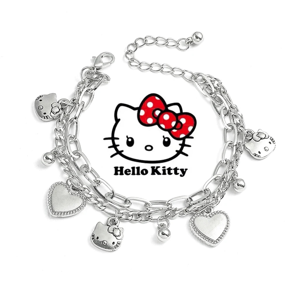 Hello Kitty Love Bell DIY Beaded Bracelet