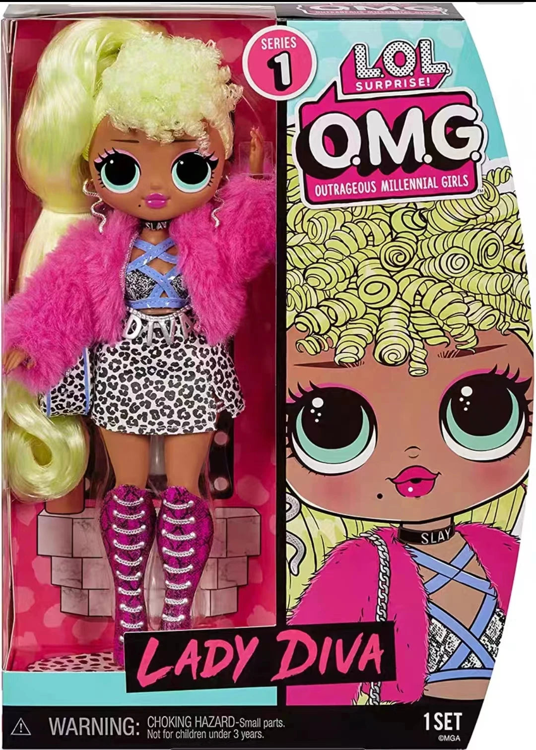 L.O.L. Surprise OMG Big Sister Dress-Up Doll with Long Hair