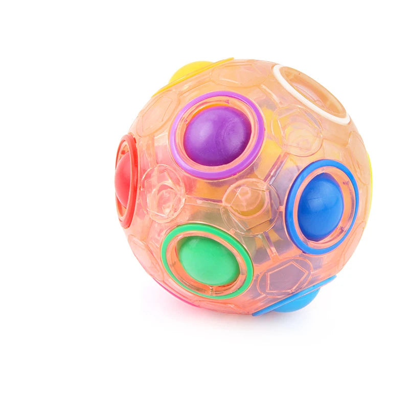 Magic Rainbow Puzzle Ball Speed Cube Ball