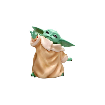 Star Wars Baby Yoda & Mandalorian Action Figures