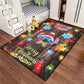 Stitch Cartoon Carpet Rug for Living Room Bedroom Decoration Picnic Camp Kitchen Carpet Crawling Carpet Decoration