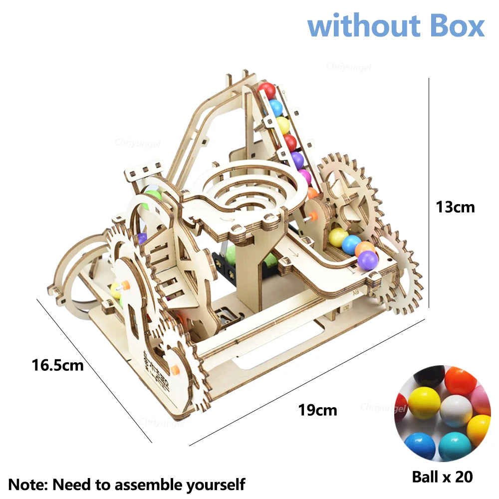 Electric Marble Run Roller Coaster