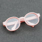 Mini Transparent Doll Glasses