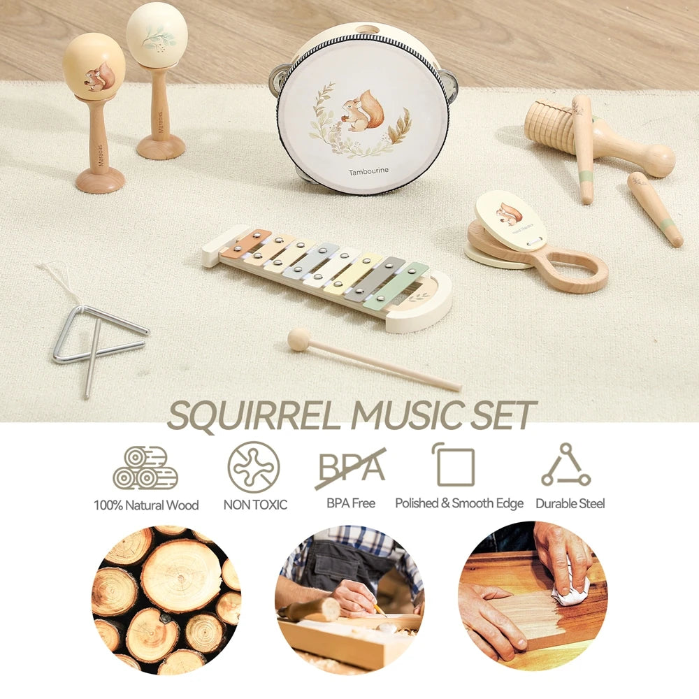 Montessori Musical Instruments Set