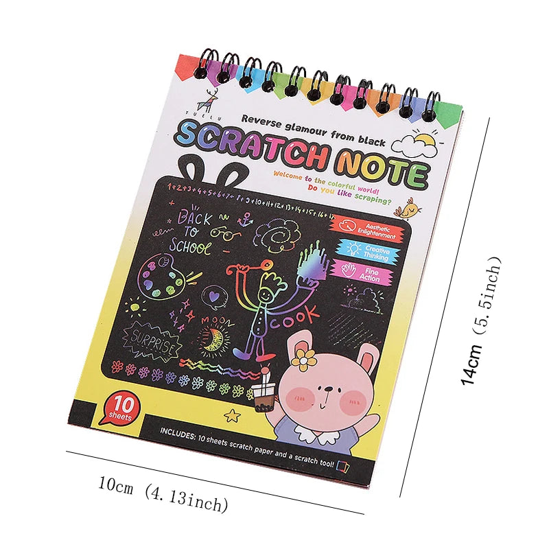 Rainbow Magic Scratch Off Paper Set