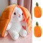 Strawberry Carrot Rabbit Plush