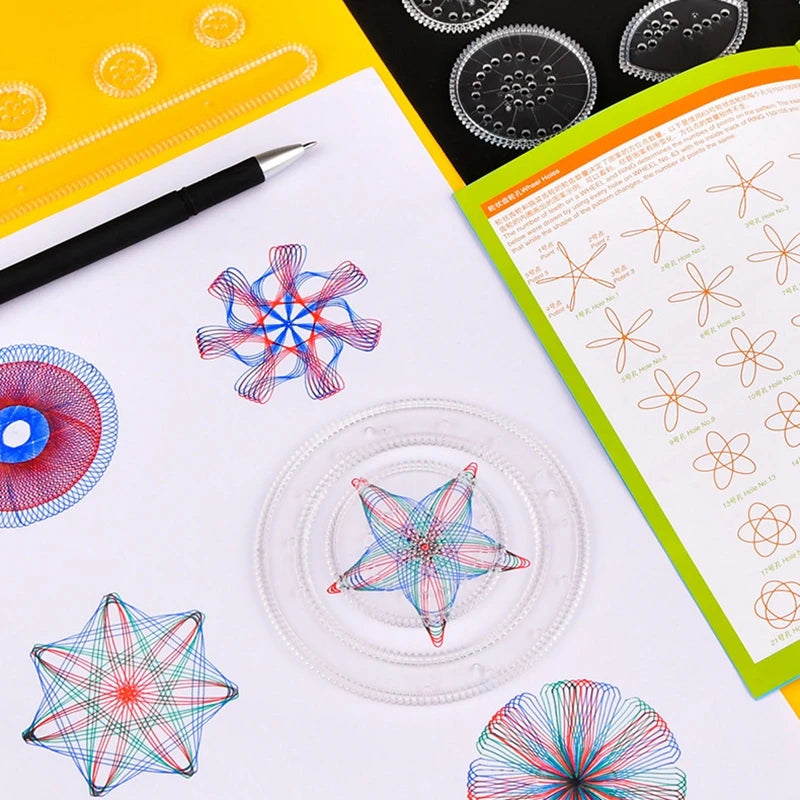 Funny Spirograph Drawing Toys Set