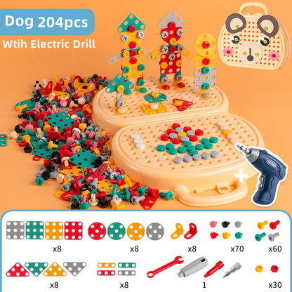 Electric Drill Toolbox Toy