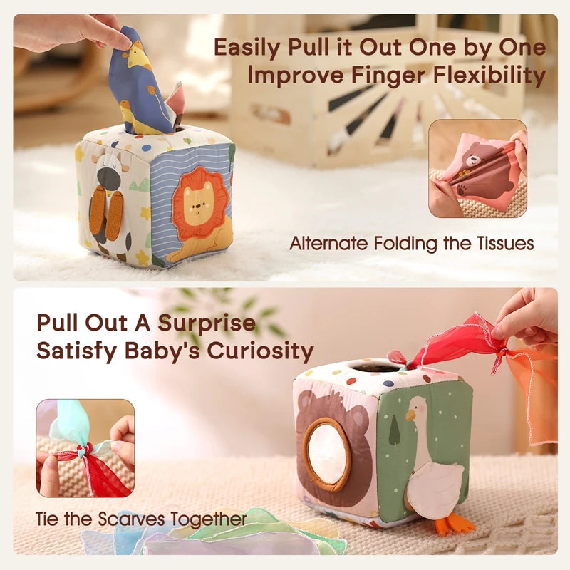 Montessori Magic Tissue Box
