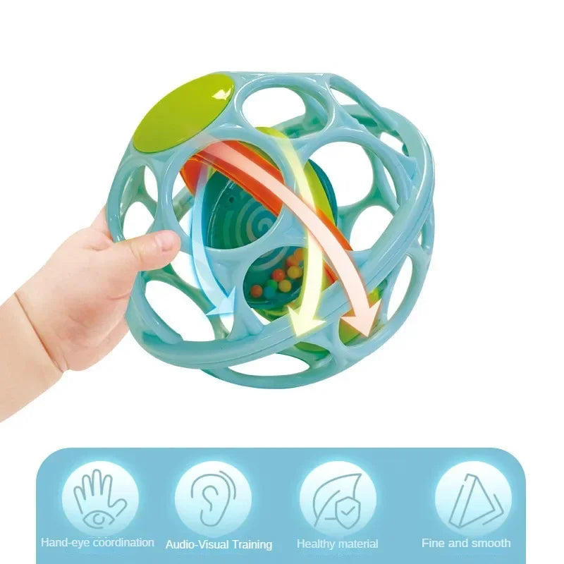 Baby Hand Rattle Soft Ball Toys