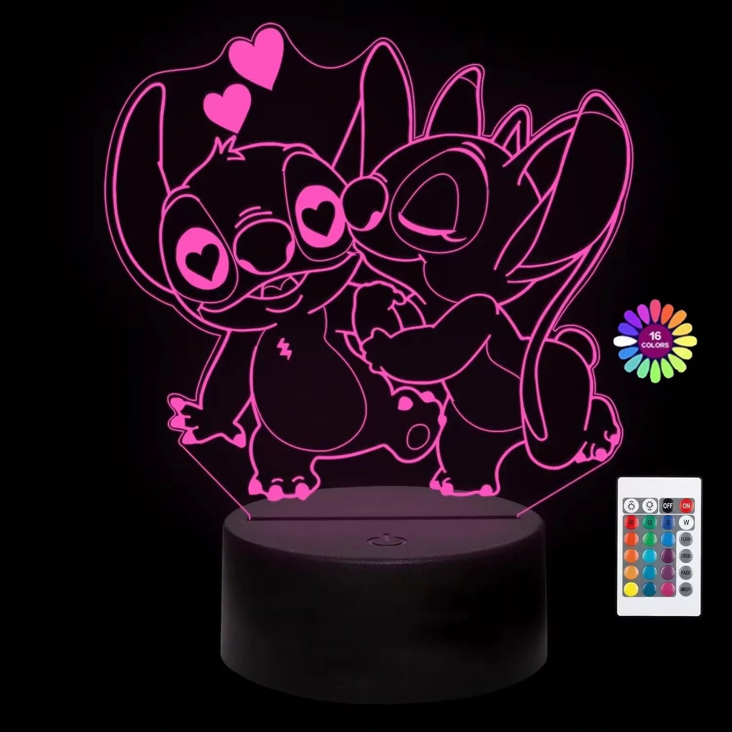 Disney Stitch 3D Night Light