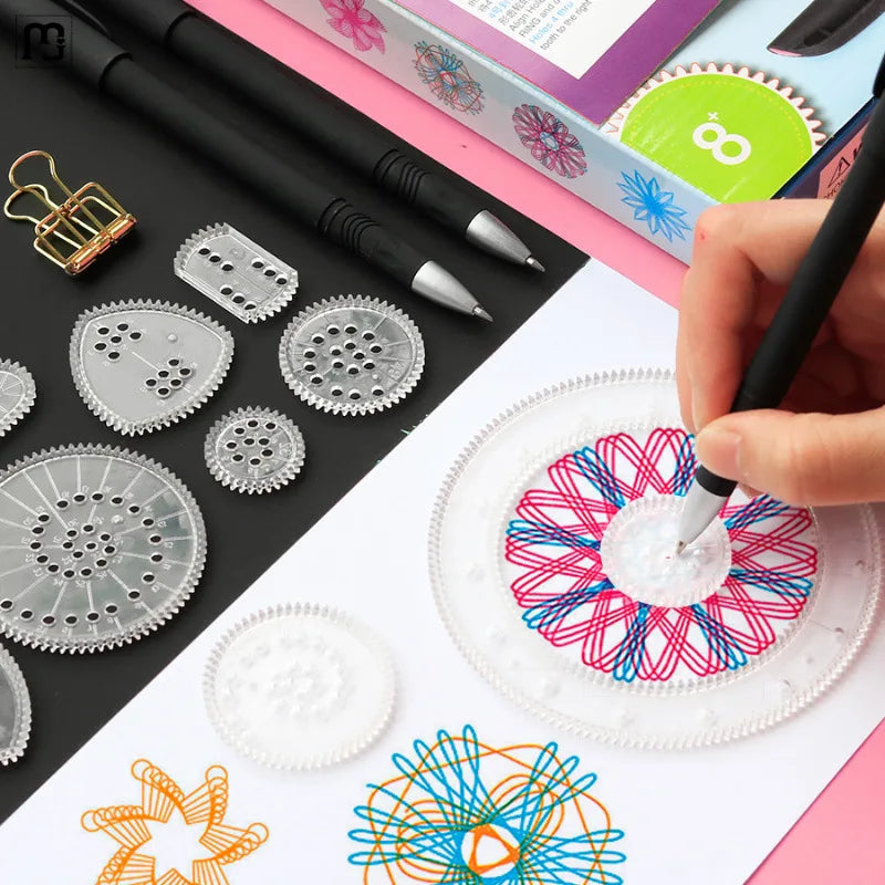 Funny Spirograph Drawing Toys Set