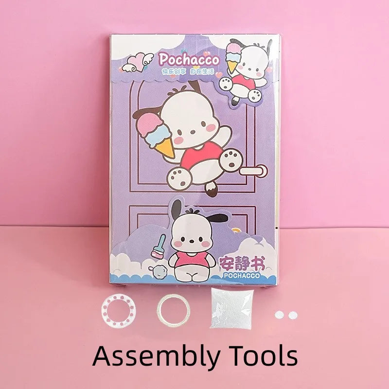 Sanrio Kawaii Reusable Cartoon Sticker Book