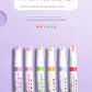 Flower Line Shape Highlighter Pen Set