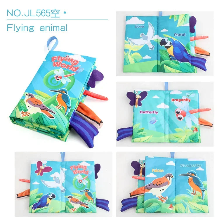 Baby Early Learning Cloth Book Puzzle