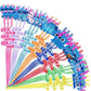 8PCS Stitch Reusable Straw Cartoon Disney Birthday Party Supplies Creative Drinking Tea straw Lilo&Stitch Anime Gifts For Kids