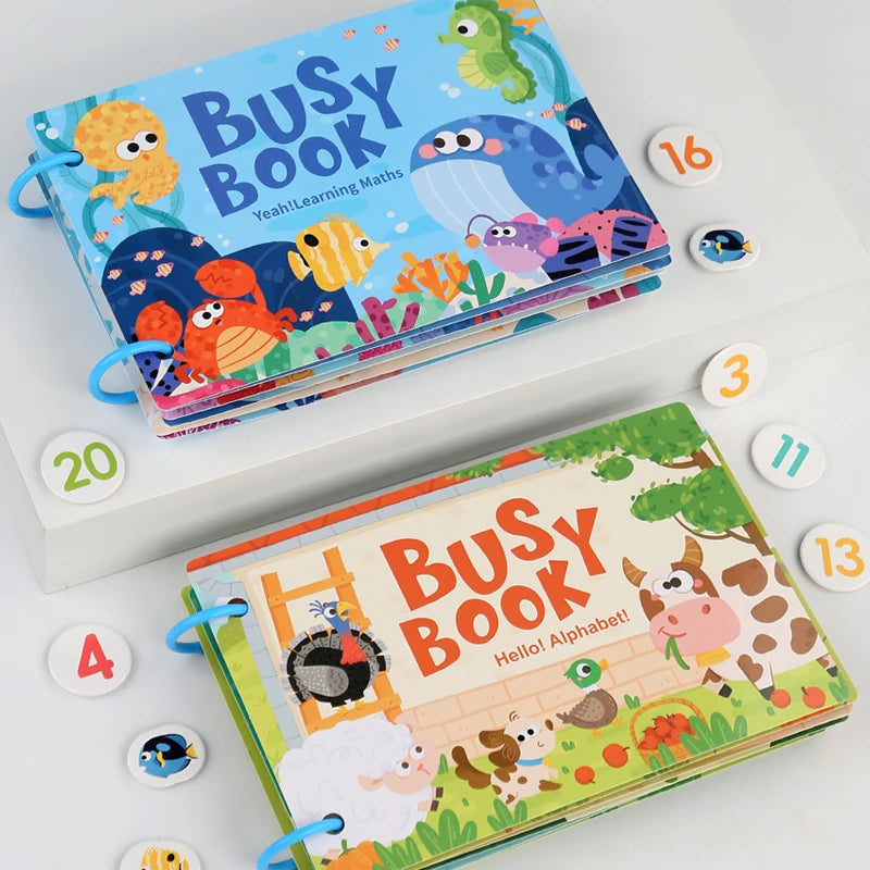 Sticker Quiet Book