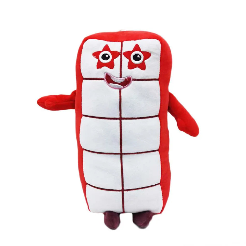 Educational Number Plush Dolls (14-18cm)