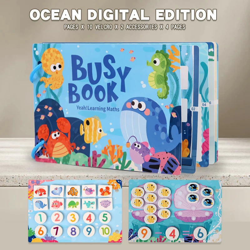 Sticker Quiet Book