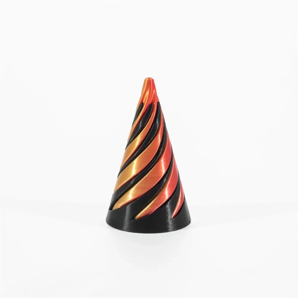 3D Printed Spiral Cone Toy