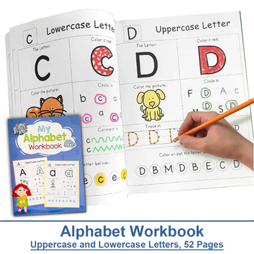 Letters A-Z Alphabet Phonics Practice Workbook