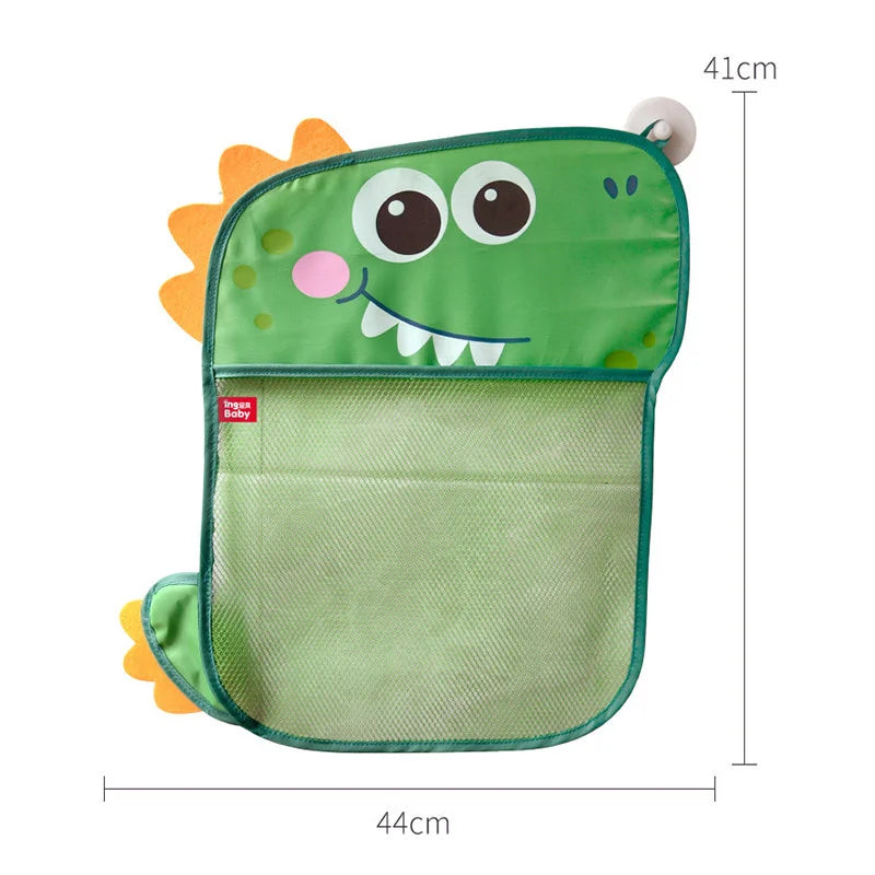 Baby Shower Toy Cute Duck Frog Net Toy Storage Bag