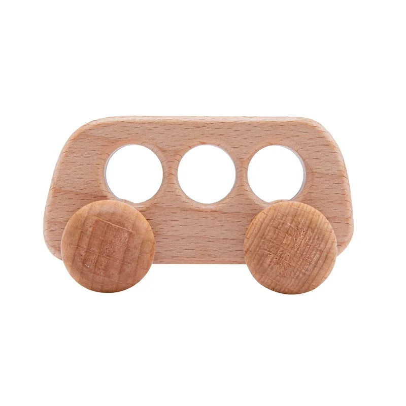 Wooden Dinosaur Car Teether