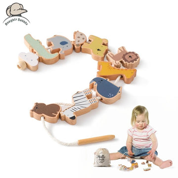 Baby Animal Threading Toys