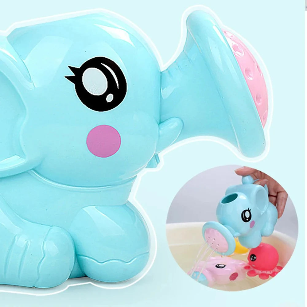 Kids Elephant Watering Pot Bath Toy